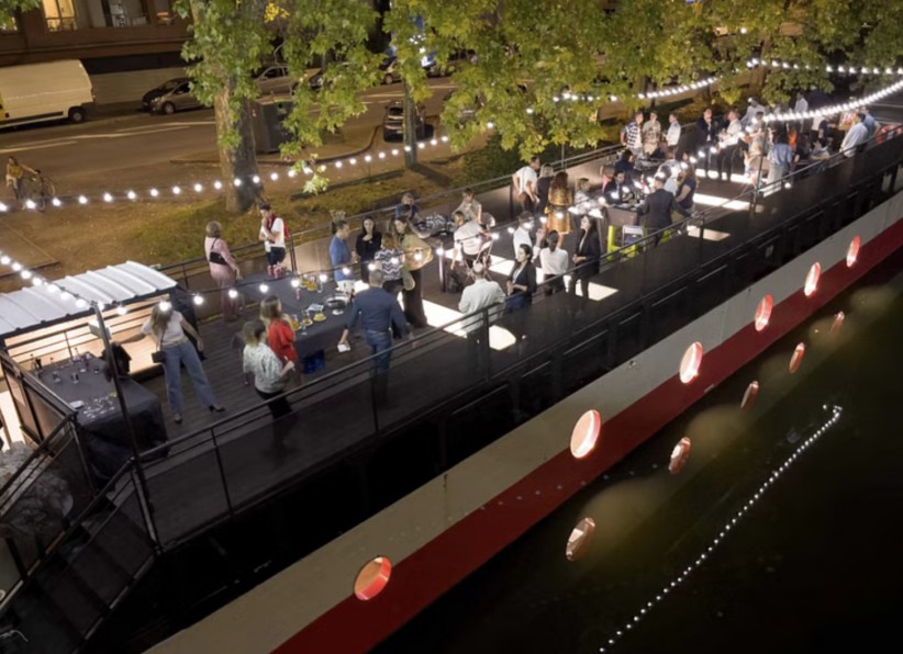 La péniche Saint Louis, Bateau Naviguant, Toulouse, Occitanie, France